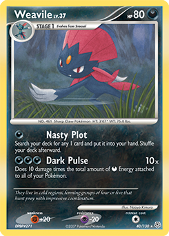 Weavile - Diamond & Pearl