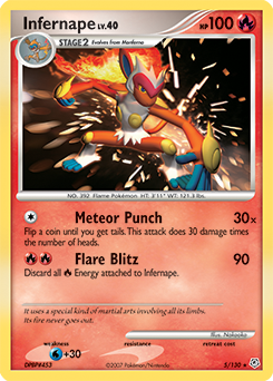Infernape - Diamond & Pearl