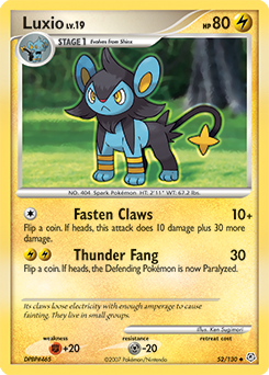 Luxio - Diamond & Pearl