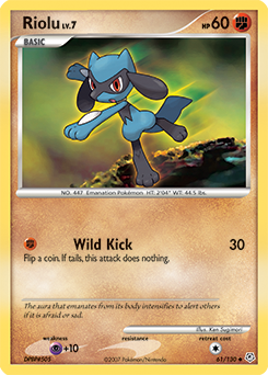 Riolu - Diamond & Pearl