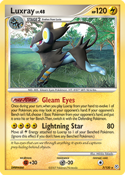 Luxray - Diamond & Pearl