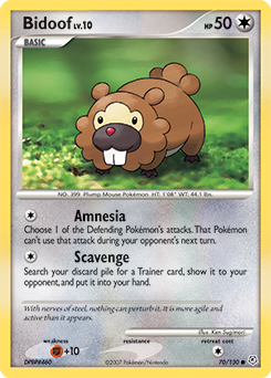 Bidoof - Diamond & Pearl