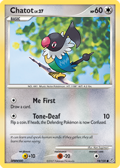 Chatot - Diamond & Pearl