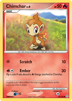 Chimchar - Diamond & Pearl