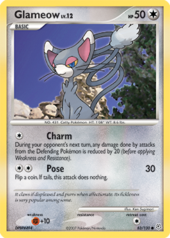 Glameow - Diamond & Pearl