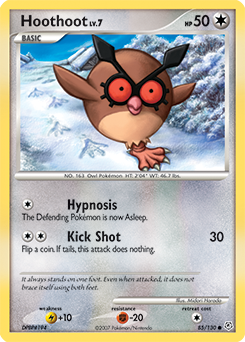 Hoothoot - Diamond & Pearl
