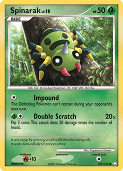 Spinarak - Mysterious Treasures