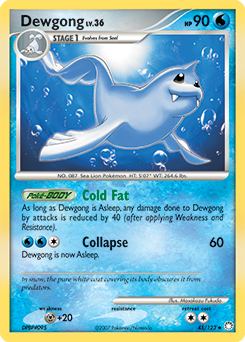 Dewgong - Mysterious Treasures