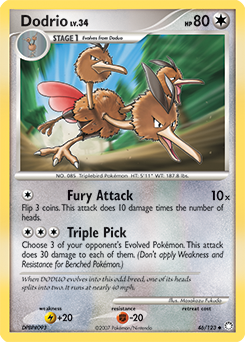 Dodrio - Mysterious Treasures