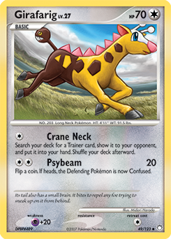 Girafarig - Mysterious Treasures