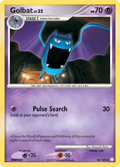 Golbat - Mysterious Treasures