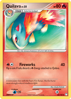 Quilava - Mysterious Treasures