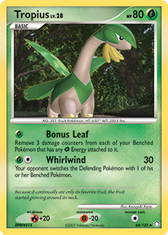Tropius - Mysterious Treasures