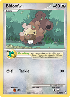 Bidoof - Mysterious Treasures