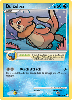Buizel - Mysterious Treasures
