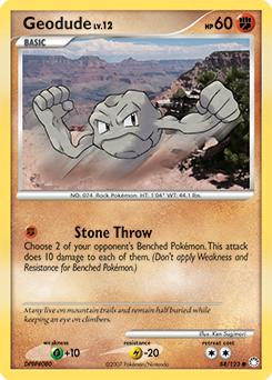 Geodude - Mysterious Treasures #84 Price & Value ($0.28) | PokeScope