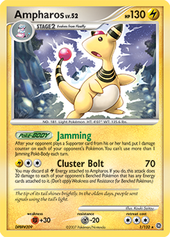Ampharos - Secret Wonders