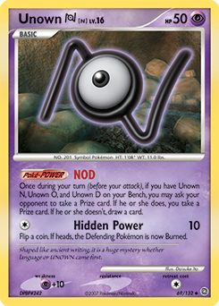 Unown [N] - Secret Wonders