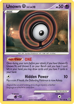 Unown [O] - Secret Wonders