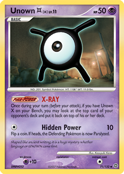 Unown [X] - Secret Wonders