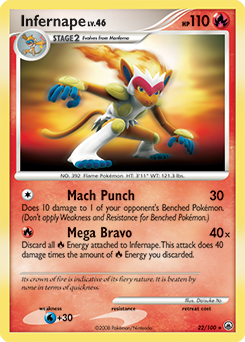 Infernape - Majestic Dawn