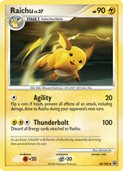 Raichu - Majestic Dawn