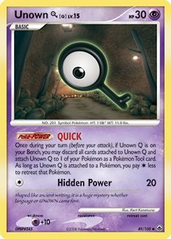 Unown [Q] - Majestic Dawn