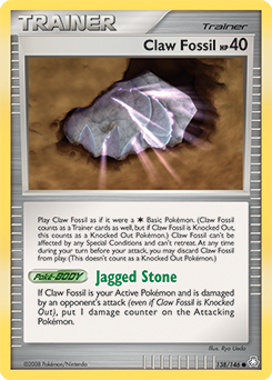 Claw Fossil - Legends Awakened