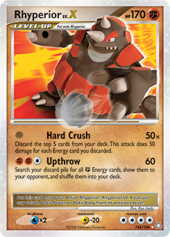 Rhyperior LV.X - Legends Awakened