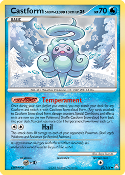 Castform Snow-Cloud Form - Legends Awakened