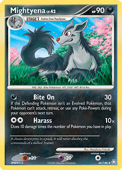 Mightyena - Legends Awakened #66 Price & Value ($1.80) | PokeScope