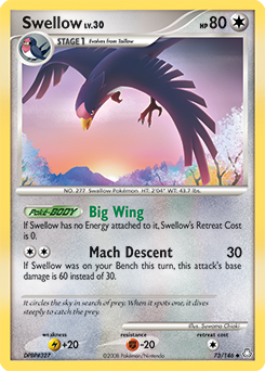 Swellow - Legends Awakened