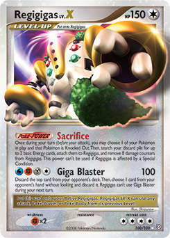 Regigigas LV.X - Stormfront