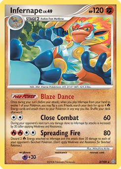 Infernape - Stormfront