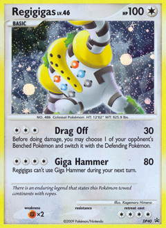 Regigigas - DP Black Star Promos