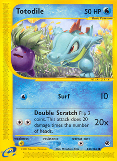 Totodile - Expedition Base Set