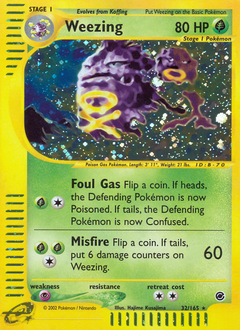 Weezing - Expedition Base Set