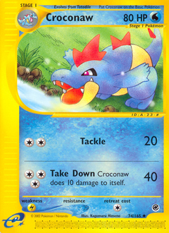 Croconaw - Expedition Base Set