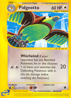 Pidgeotto - Expedition Base Set