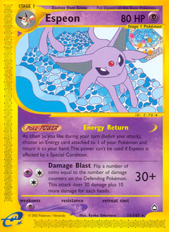 Espeon - Aquapolis