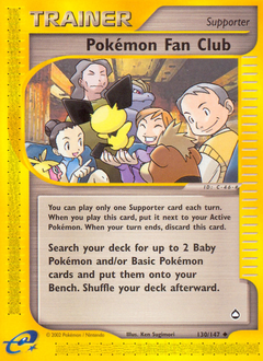 Pokémon Fan Club - Aquapolis