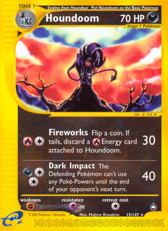 Houndoom - Aquapolis