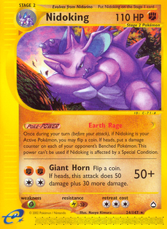 Nidoking - Aquapolis