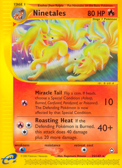 Ninetales - Aquapolis