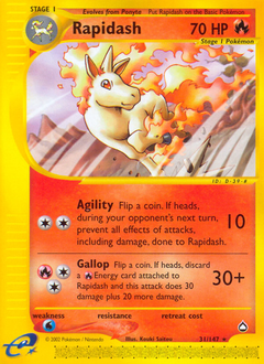 Rapidash英語版 62/165 Rapidash - Expedition Base Set #62 Price & Value ($16.76) | PokeScope