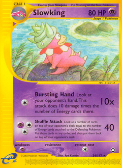 Slowking - Aquapolis