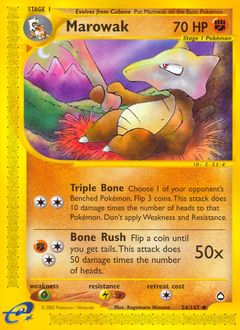 Marowak - Aquapolis