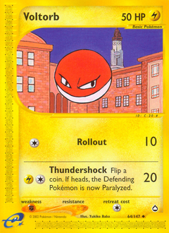 Voltorb - Aquapolis