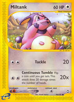 Miltank - Aquapolis