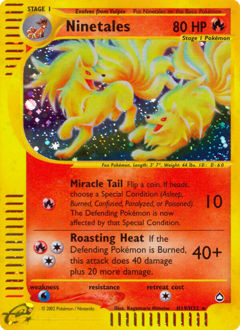 Ninetales - Aquapolis